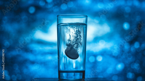 Fotografia Glass of fizzy