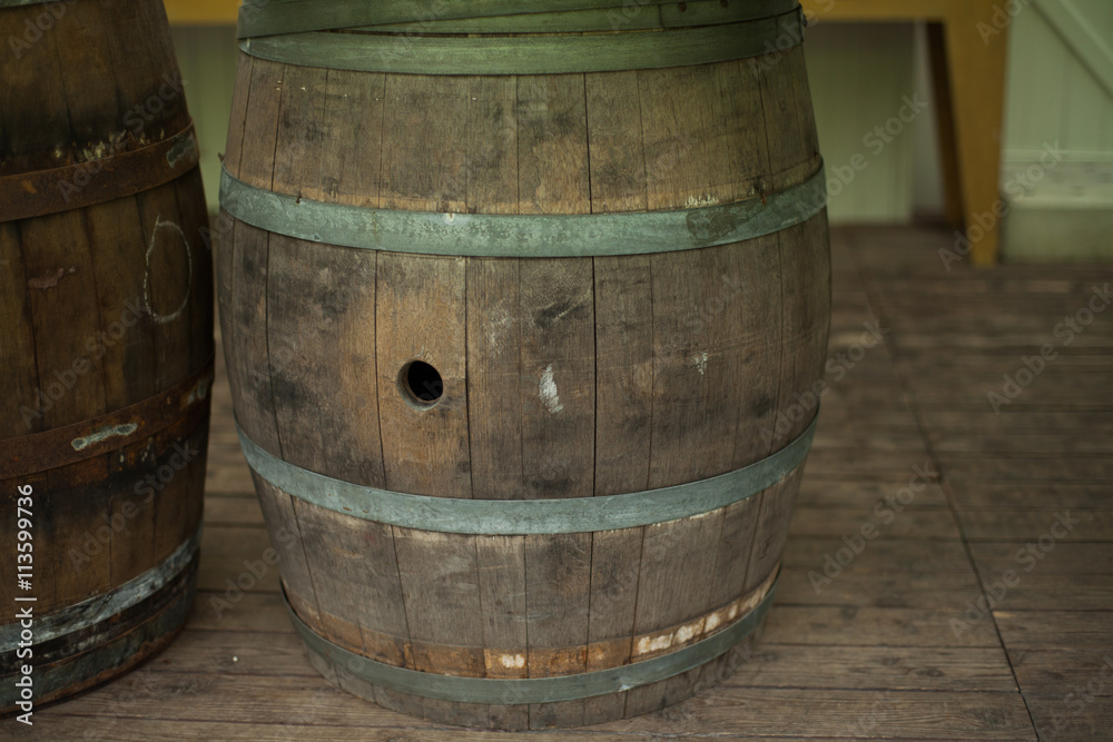 Old Wood Barrel Old Wood Barrel