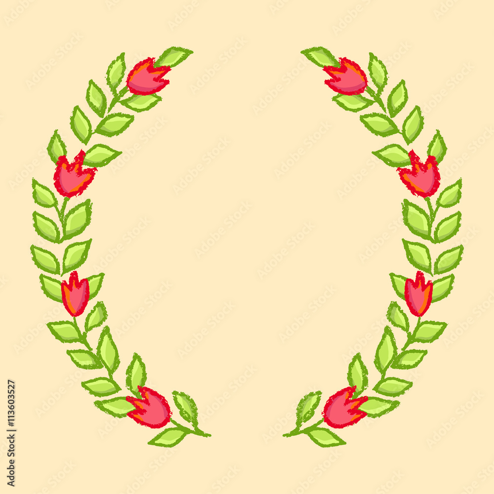 Floral seamless pattern