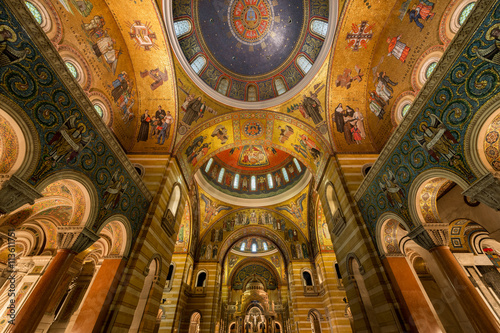 Sanctuary in the Cathedral Basilica of Saint Louis on Lindell Boulevard in St. Louis, Missouri photo