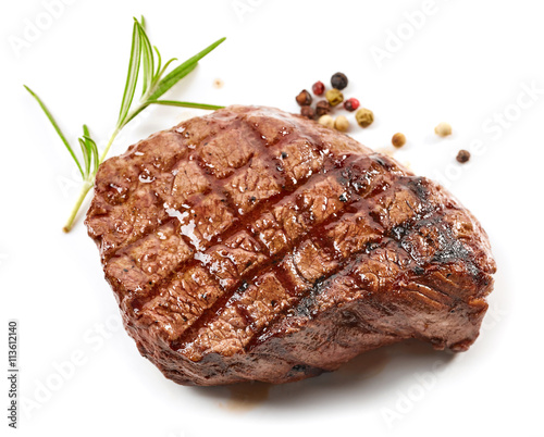grilled beef steak