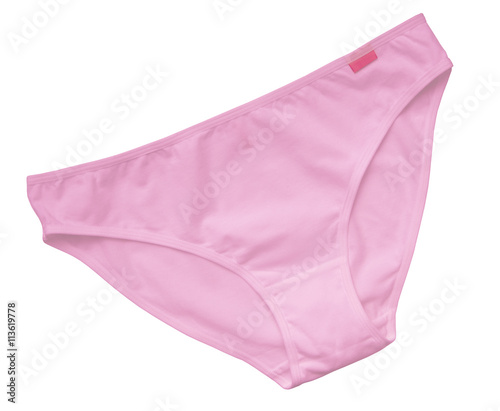 pink cotton female panties