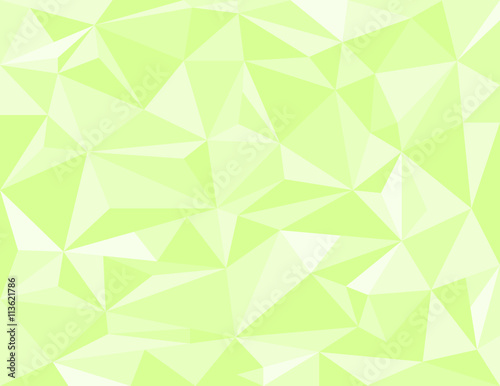 Fototapeta Naklejka Na Ścianę i Meble -  Low poly style vector, green low poly design,  Abstract low poly background vector, Geometric green background with triangular polygons.