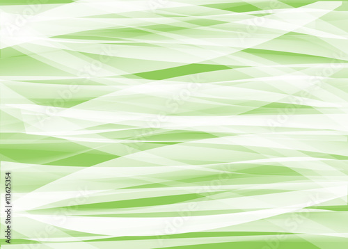 abstract green background with random wave in white color