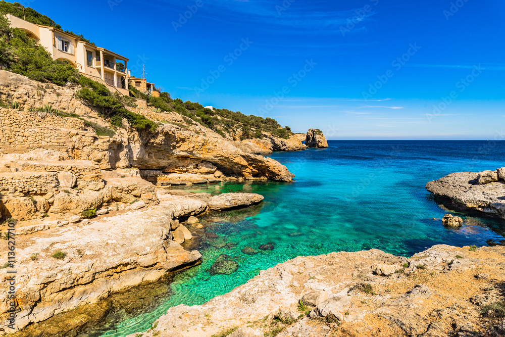 Fototapeta premium Seaside of Majorca Spain Balearic Islands