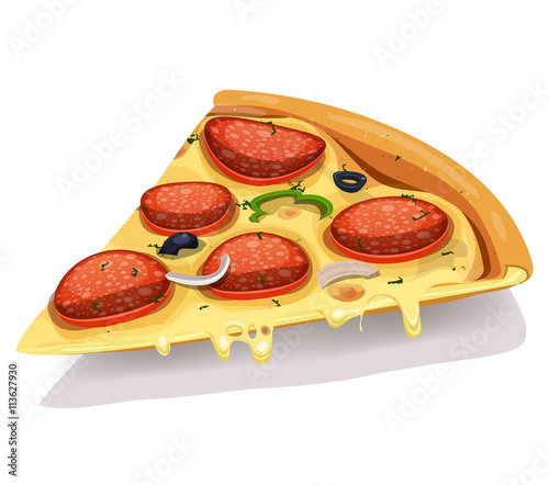 Pepperoni Cheesy Pizza Part