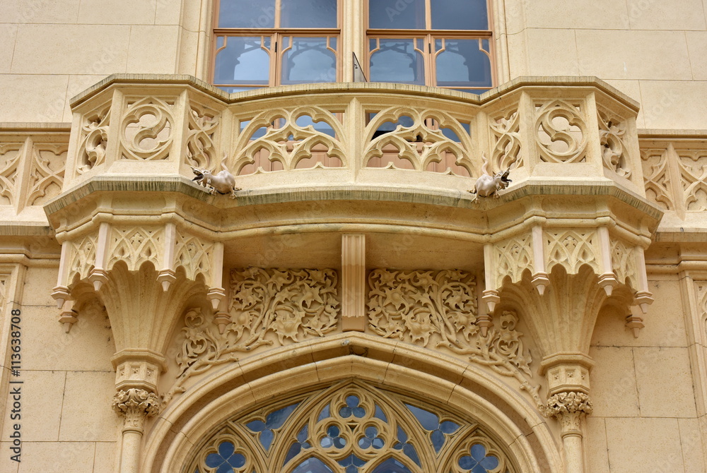 balcony of castle