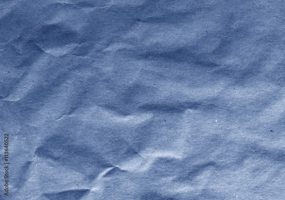 Obraz premium Old blue paper sheet texture.