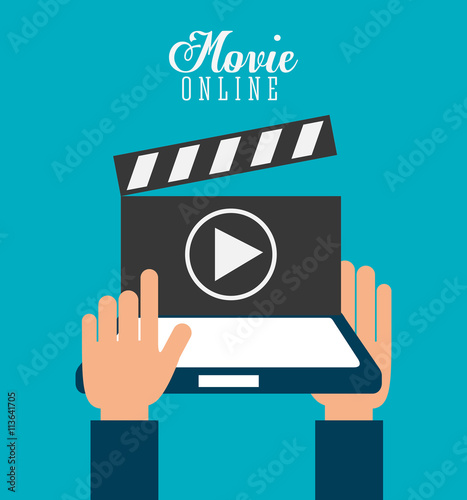 movie online design 
