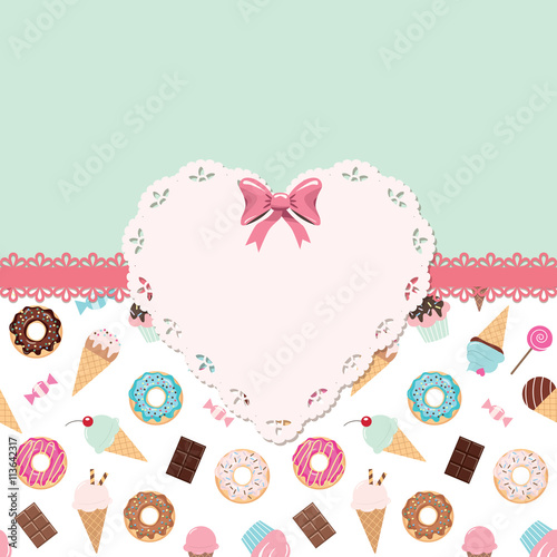 Cute template for girls.