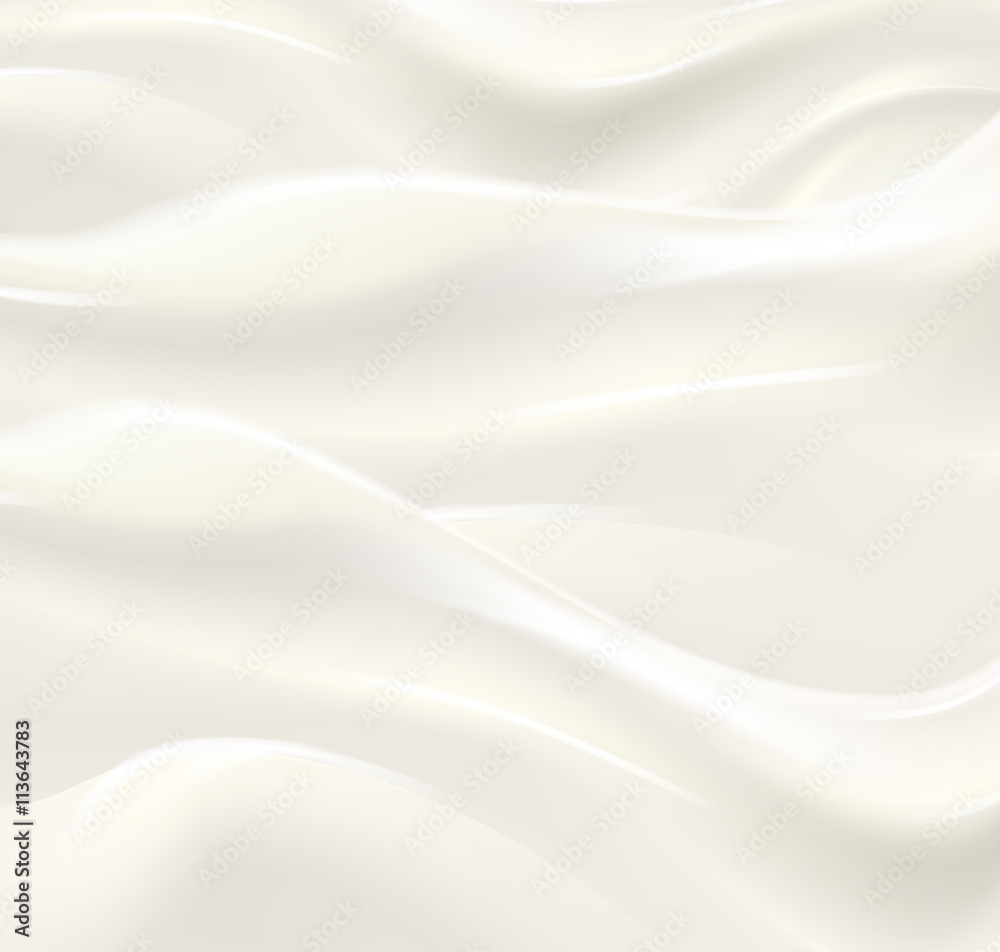 Milk wave vector background