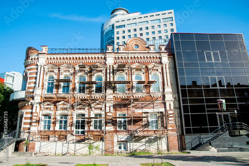 Restoration of old building.