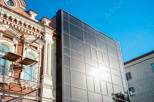 Restoration of old building.