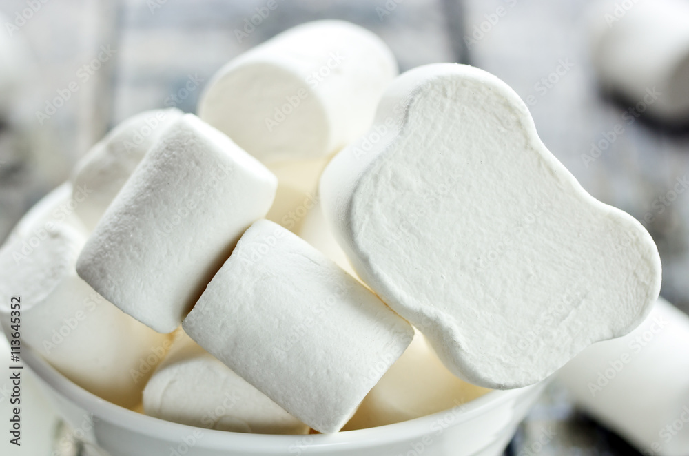 White marshmallow White marshmallow