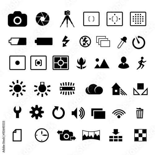 Camera settings icon