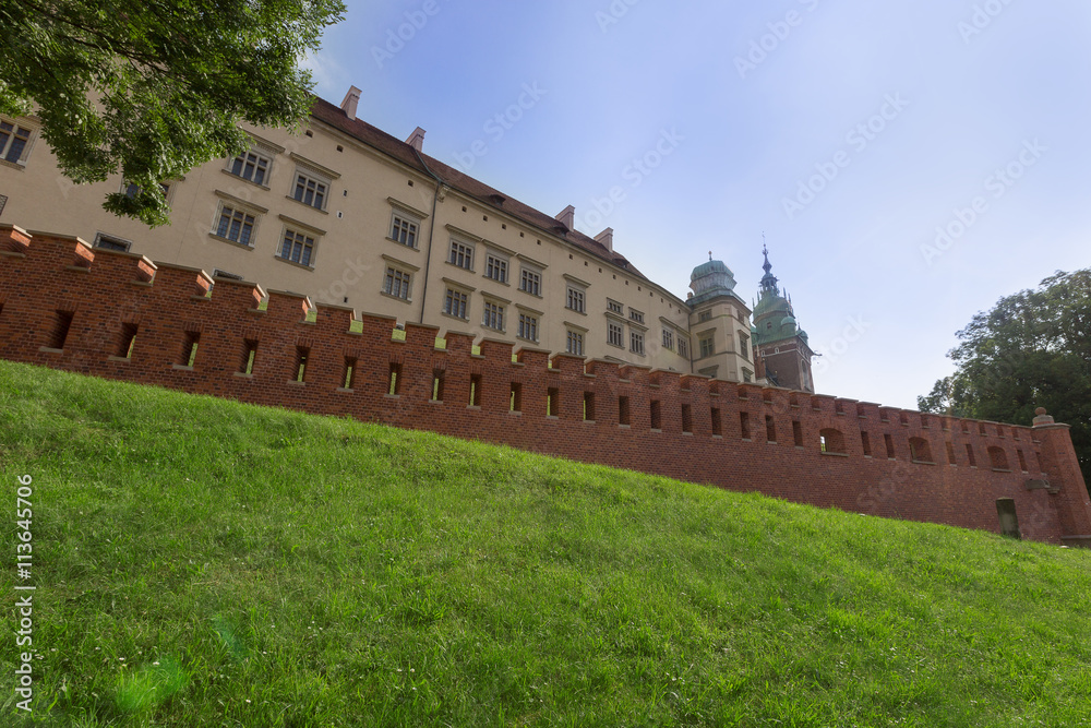 Wawel Castle in Poland (Krakow)