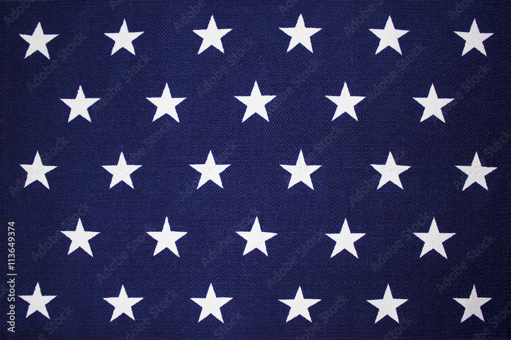 Star Background of an American flag Star Background of an American flag