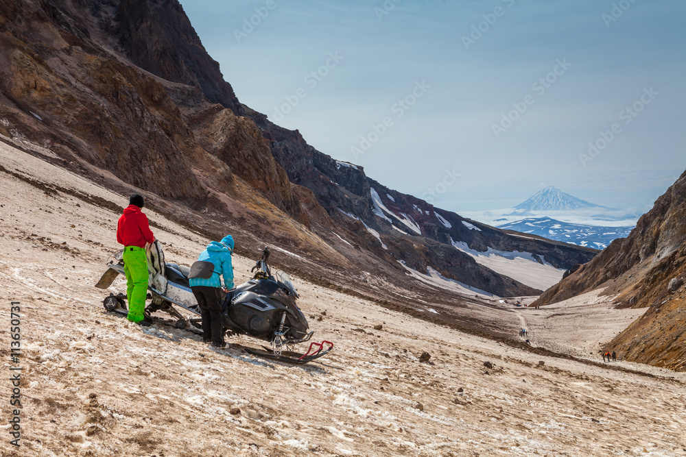 Fototapeta premium Volcanoes of Kamchatka