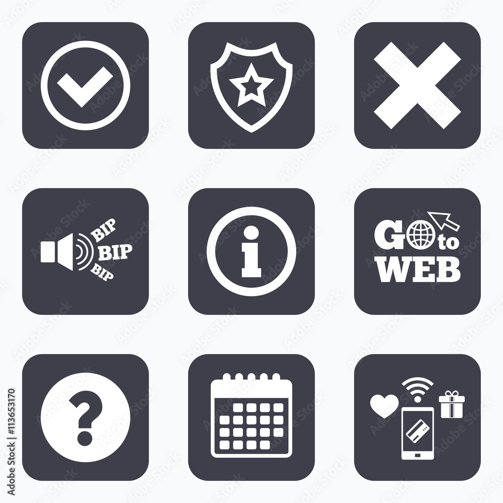 Information icons. Question FAQ symbol. Information icons. Question FAQ symbol.