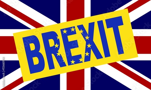 United Kingdom exit from the European Union. Election or referendum in Great Britain. Brexit.