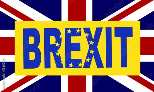United Kingdom exit from the European Union. Election or referendum in Great Britain. Brexit.