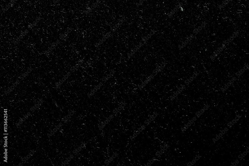 grain dust scratches on black background