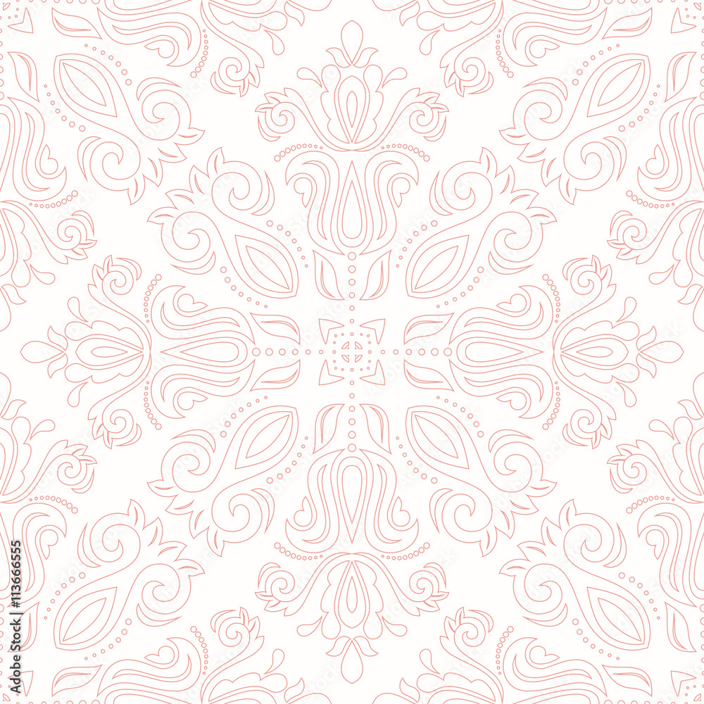Seamless Vector Wallpaper in the Style of Baroque Seamless Vector Wallpaper in the Style of Baroque