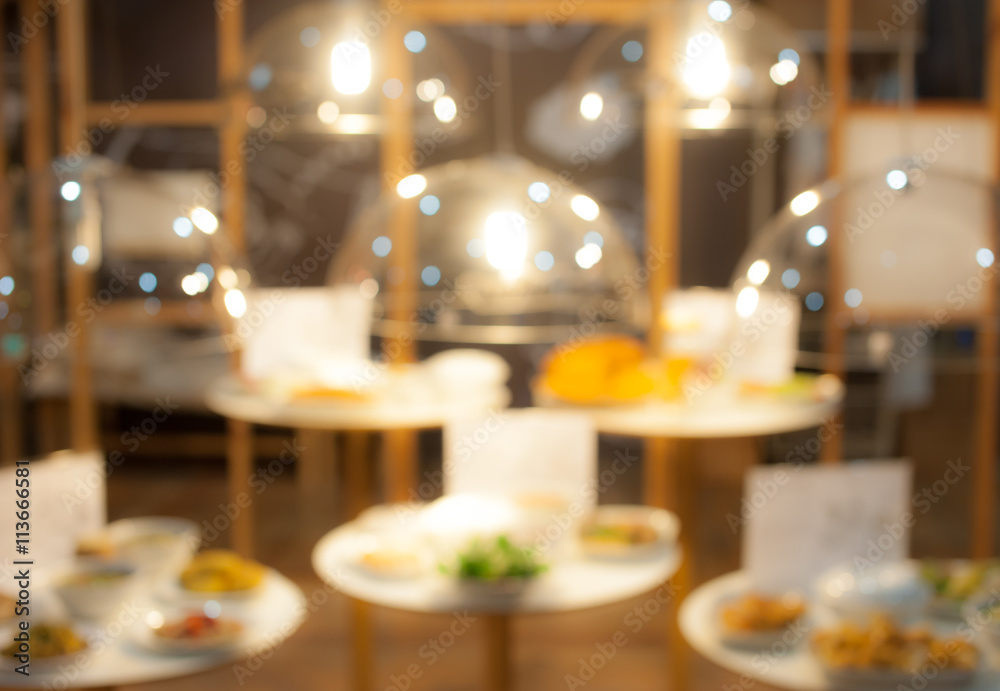blurred food background,nuggets and vegetables on the table blurred food background,nuggets and vegetables on the table