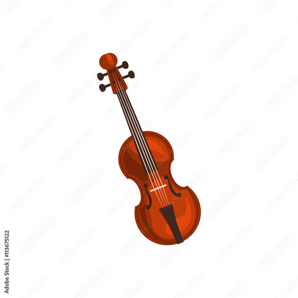 Fototapeta premium Realistic Classic Violin