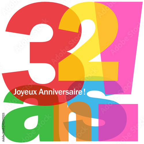 JOYEUX ANNIVERSAIRE 32 ANS