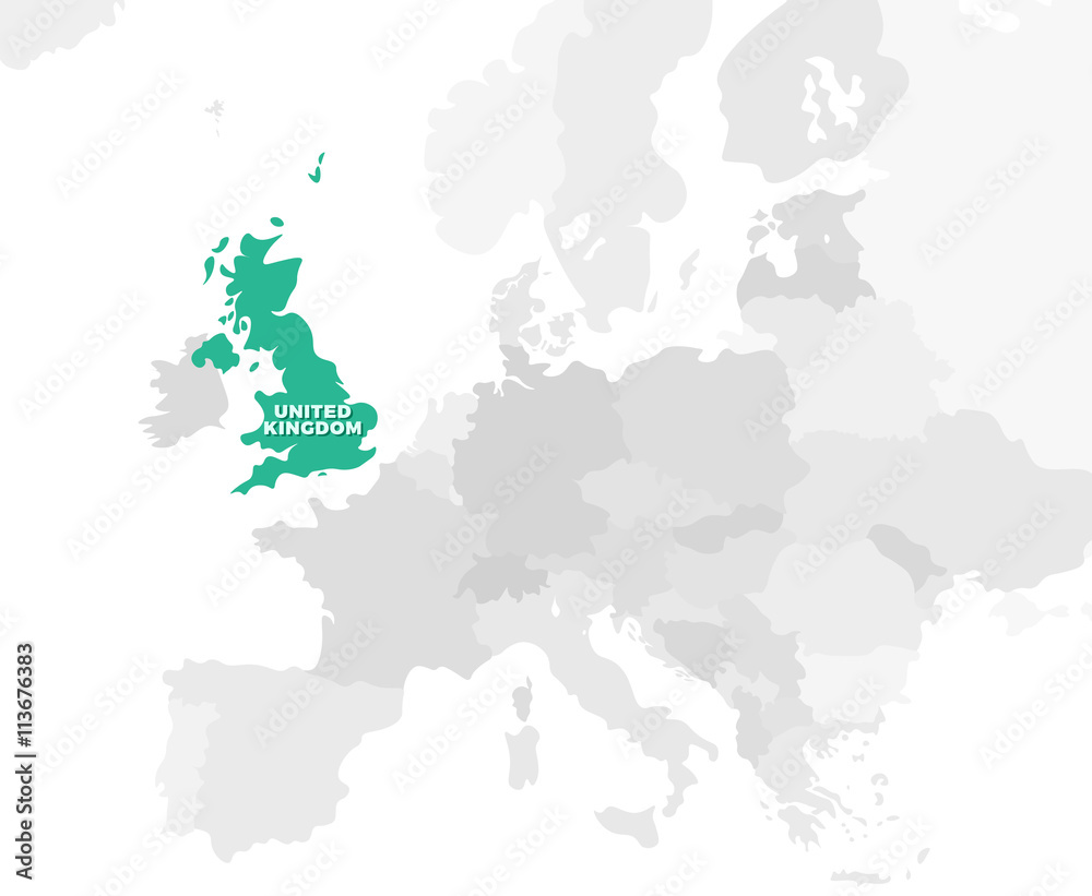 United Kingdom Location Map