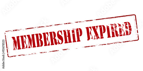 Membership expired