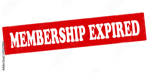Membership expired