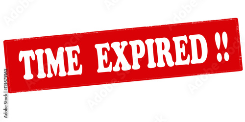 Time expired