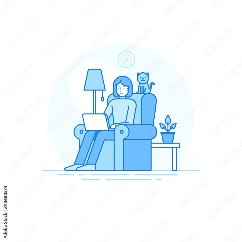 Home office and remote creative team member - outsource and free Home office and remote creative team member - outsource and free