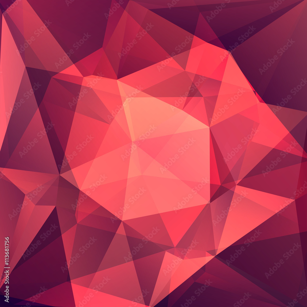 Obraz premium abstract background consisting of purple triangles