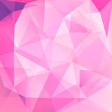 abstract background consisting of  pink, purple triangles