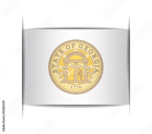 Seal of the state of Georgia.