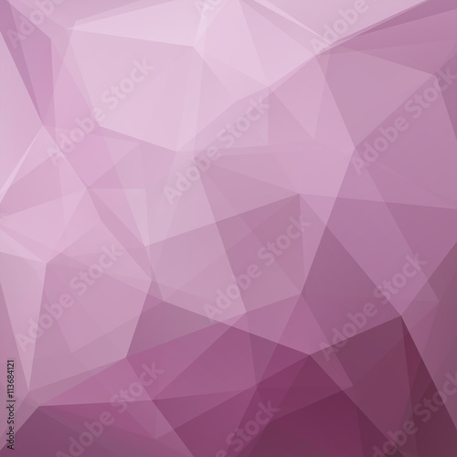 abstract background consisting of purple triangles, vector illus