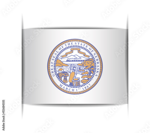 Seal of the state of Nebraska.