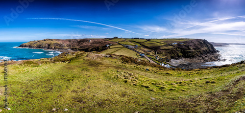 Cape cornwall england uk photo