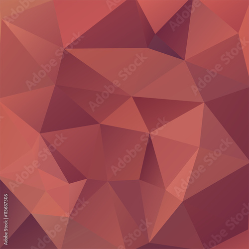 abstract background consisting of brown triangles  vector 