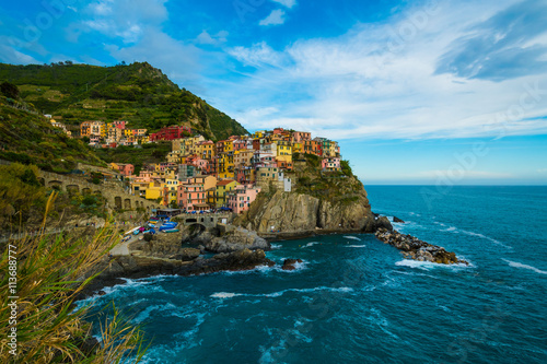 Fototapeta Naklejka Na Ścianę i Meble -  Cinque Terre, Liguria (Italy) - This is the town of Manarola