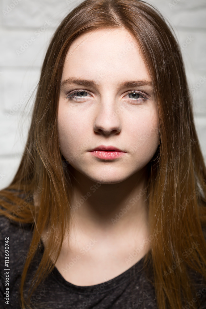 Teenage red head girl Teenage red head girl