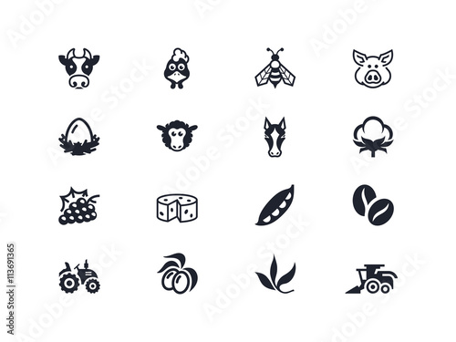 Farm icons 2. Lyra series