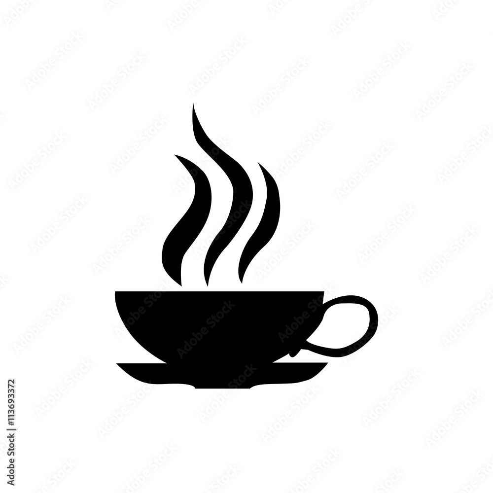 Coffee cup icon. Vector. Coffee cup icon. Vector.