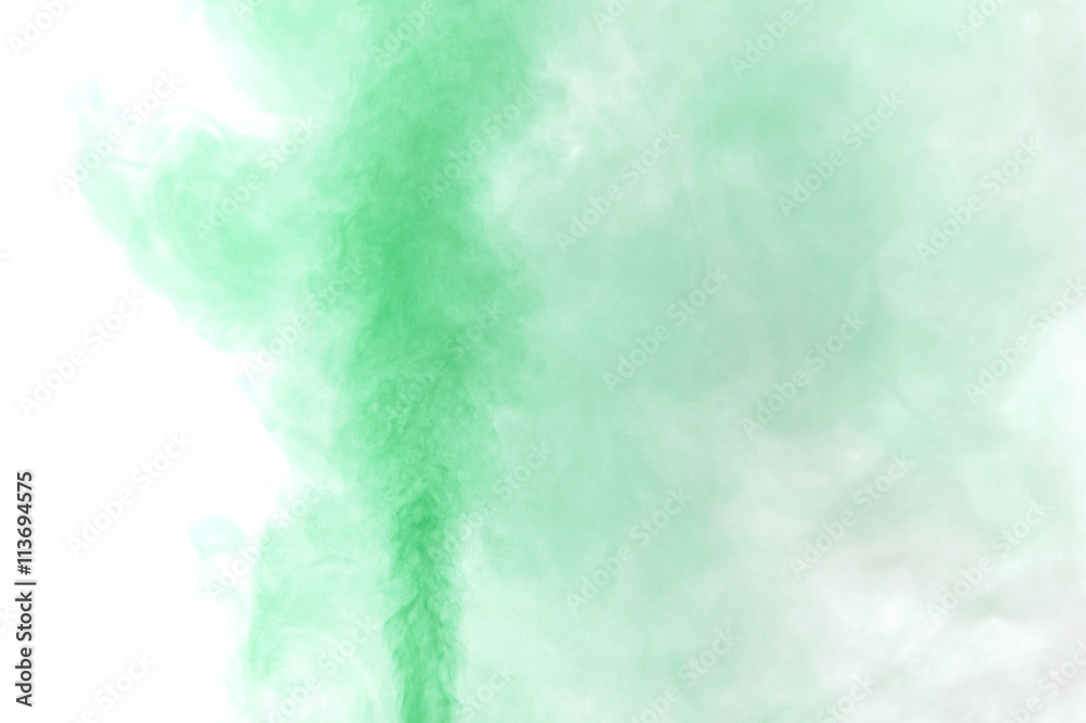Green-gray water vapor