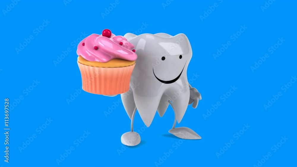 Fun tooth - Computer animation Fun tooth - Computer animation