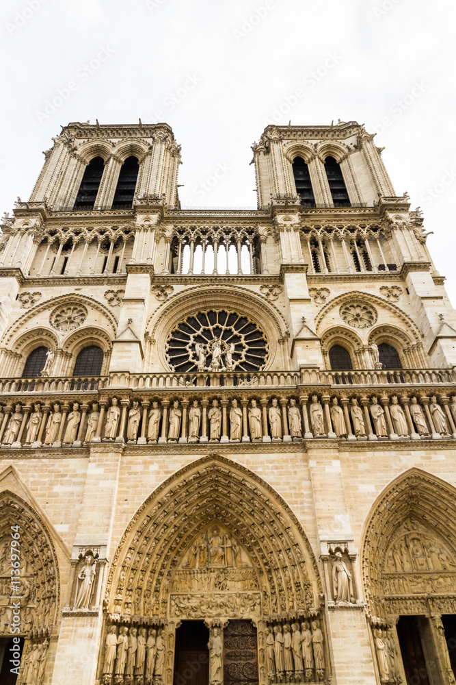 Front of Notre dame