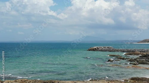 The Pacific Coastline At Mui Me, Vietnam